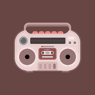 复古的录音机