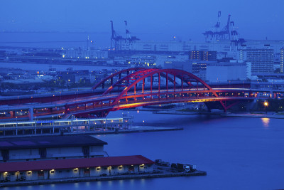 神户大桥夜景