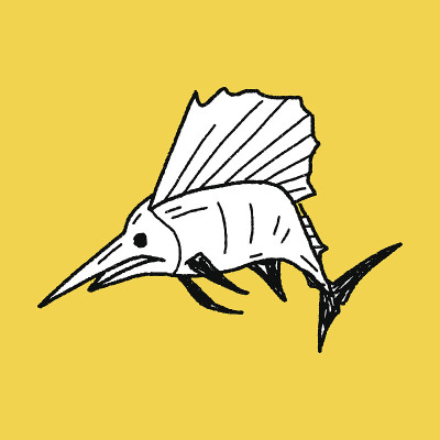 旗鱼涂鸦