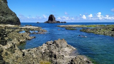 台湾绿岛东岸浮潜