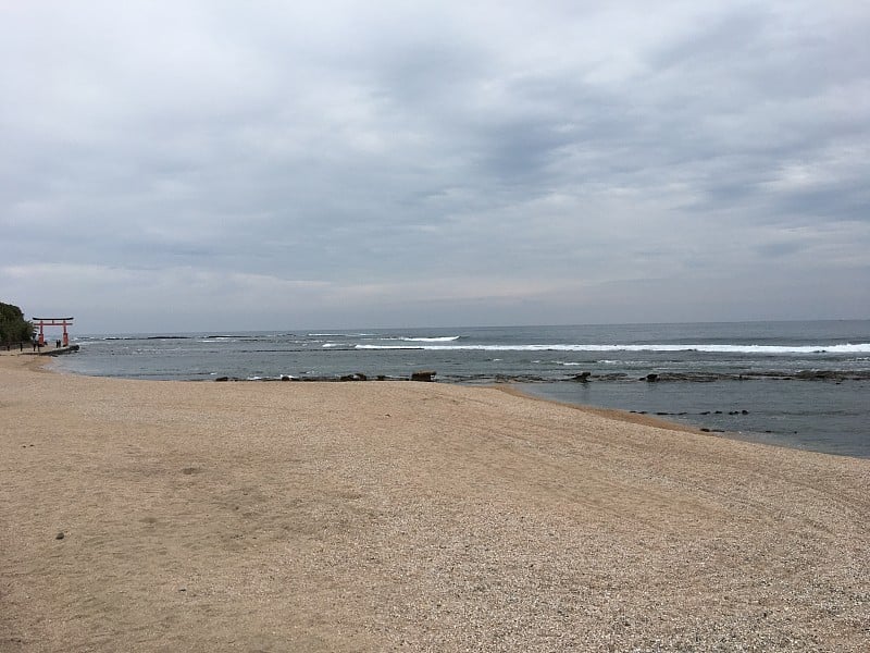 青岛岛的海滩