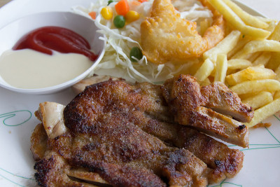 烧烤鸡肉