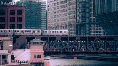 芝加哥的街道