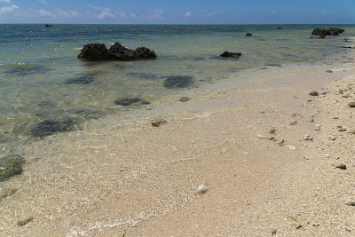 冲绳石垣岛白鹤海滩