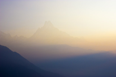 Machapuchare黎明