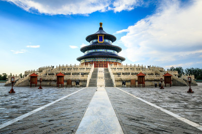 天坛，中国北京的地标。