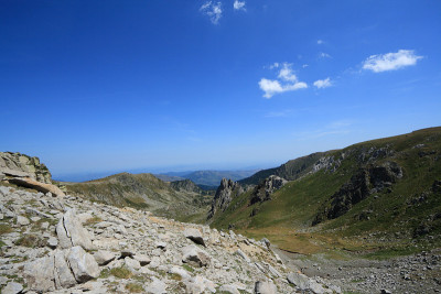 东方比利牛斯山的山地景观