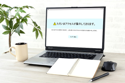 电脑屏幕显示访问集中在日语