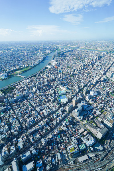 都市东京的风景