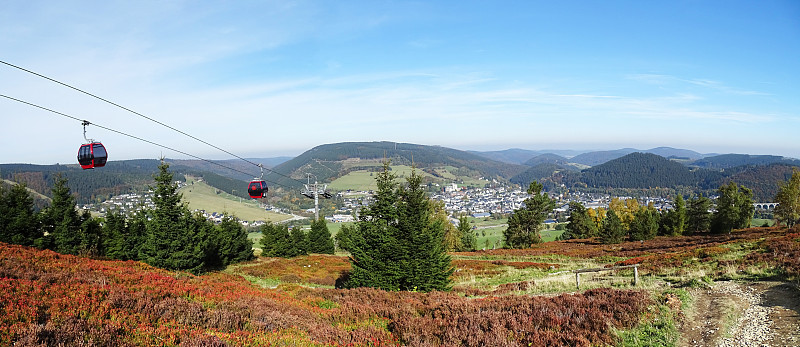 德国Sauerland地区威林根全景图