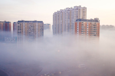 城市中的雾