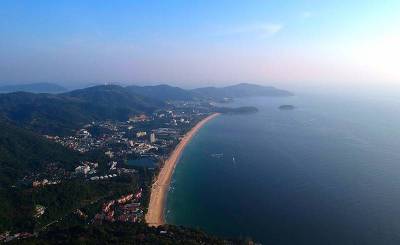 泰国普吉岛全景鸟瞰图