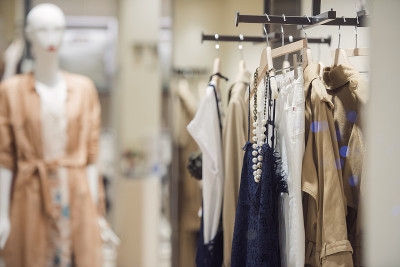 马德里的一家妇女服装店