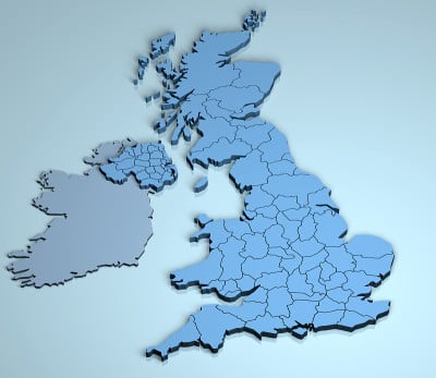 英国的3 d