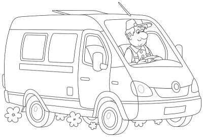 快送货车