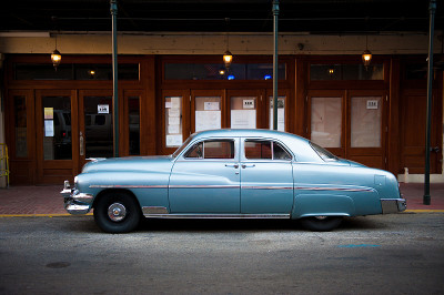 50年代新奥尔良的汽车