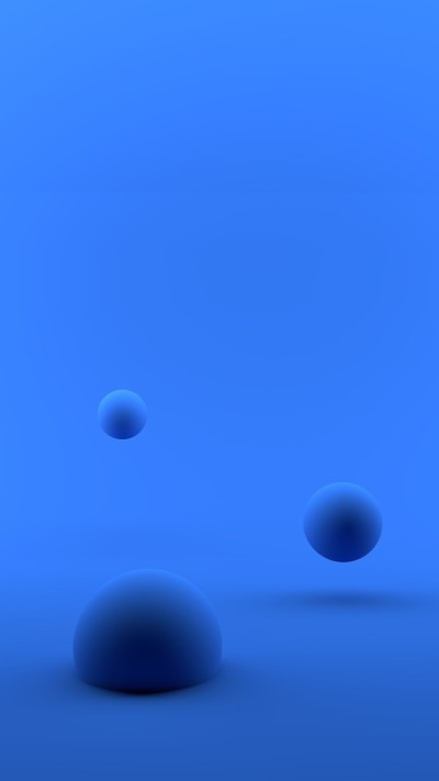 几何三维形状抽象插图。