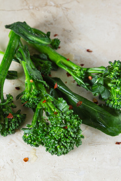 蒸broccolini