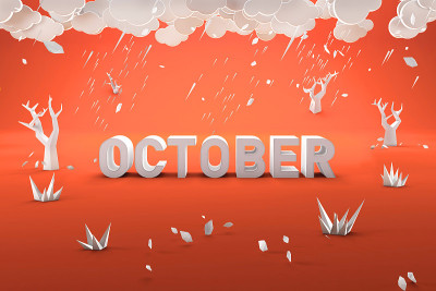 10月日历封面
