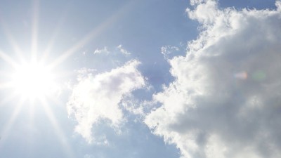 蓝天和白云