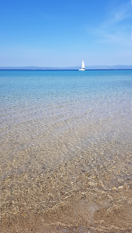 法国里维埃拉Porquerolles海滩