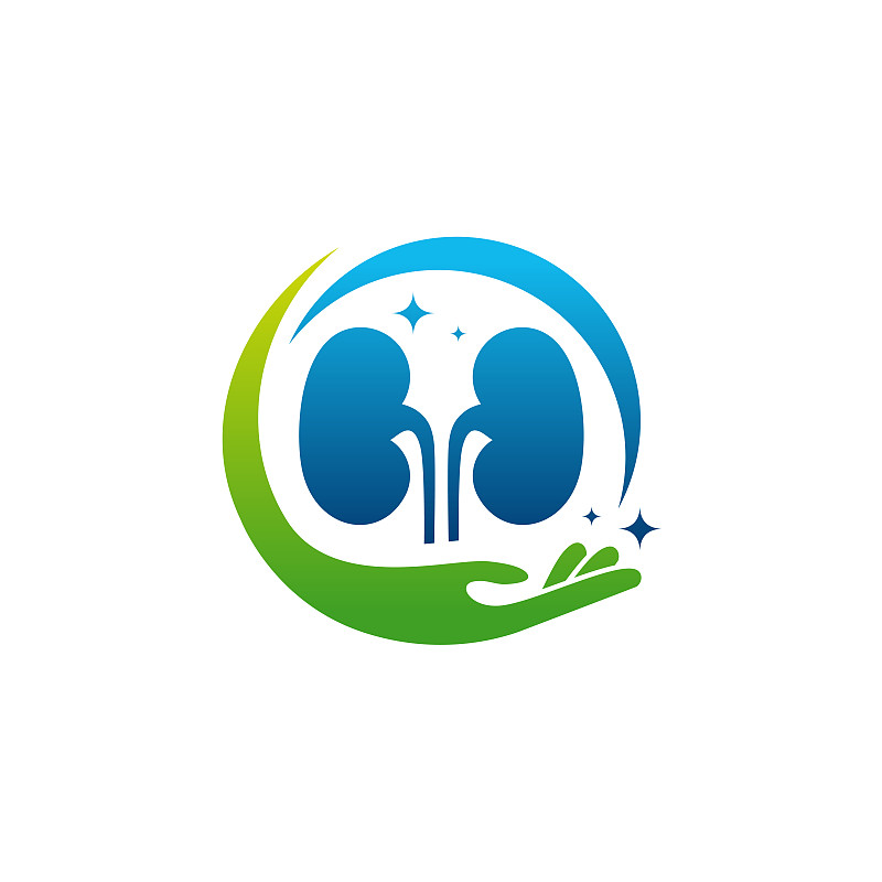 Kidney Care logo designs concept vector, Health Ki