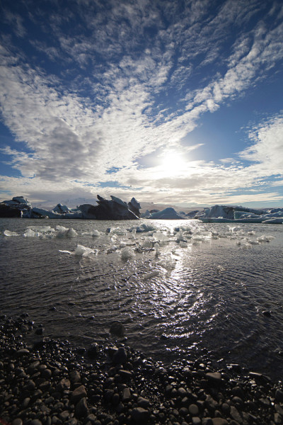 冰山泻湖，Jokulsarlon湖，冰岛