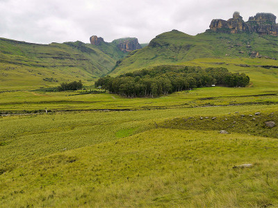ukhahlamba-drakensberg公园-南非
