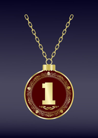 Luxury gold badges