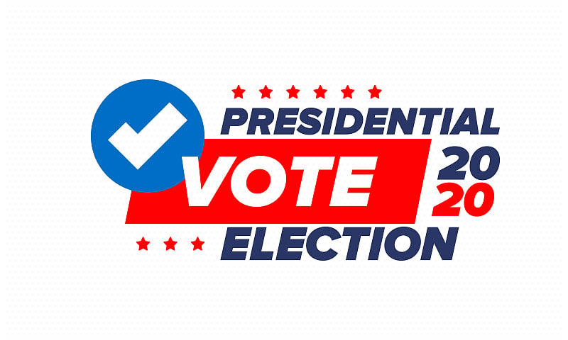 Presidential Election 2020 in United States. Vote 