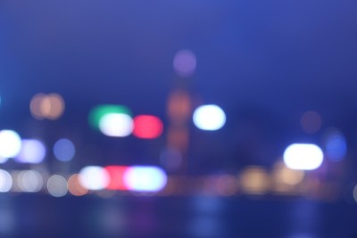 散景背景-香港夜景