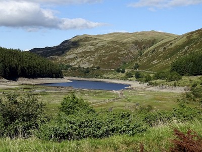 英国湖区的Haweswater水库