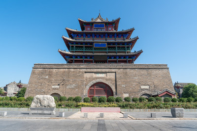 聊城古城在河上