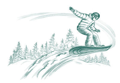 滑雪