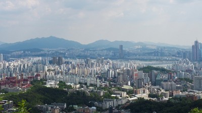 韩国汉城城市景观区段邯钢