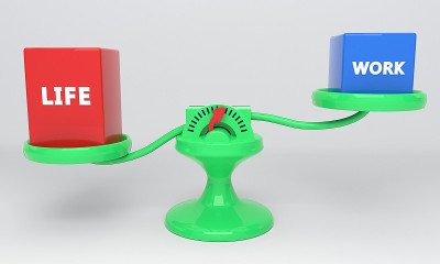 工作生活理念，3d