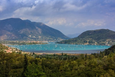 Vlichos村。卡斯,Greece