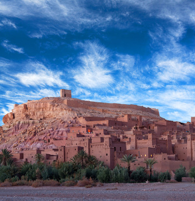 摩洛哥的Benhaddou Casbah报道