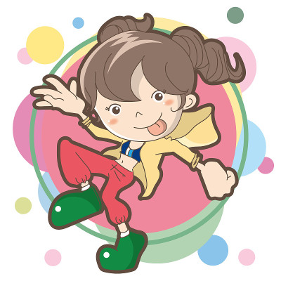 女孩跳舞的图片