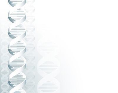 DNA Double Helix Molecule Background