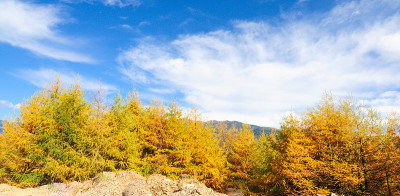 四川的高山景色