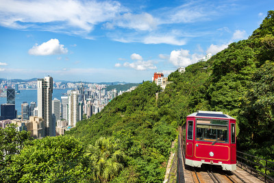 香港山顶观光电车