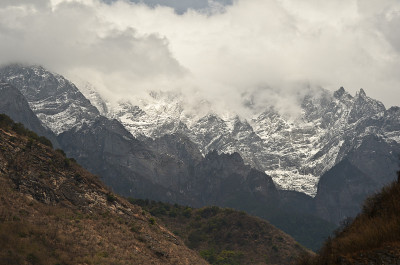 史诗雪山景观