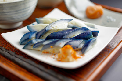 米糠泡茄子。