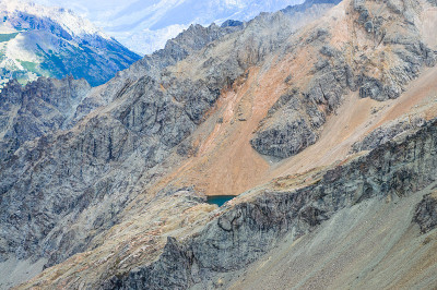 山脉的背景