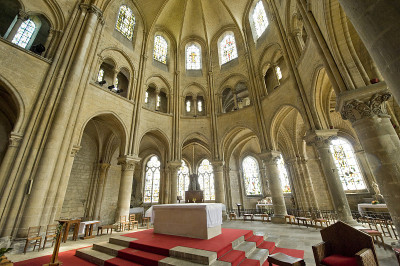 Saint-Leu (Picardie) -哥特式教堂内部