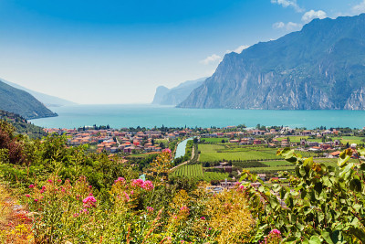 Nago-Torbole，加尔达湖，意大利