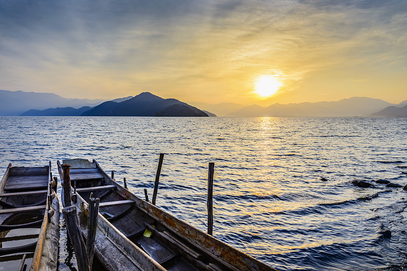 泸沽湖景观