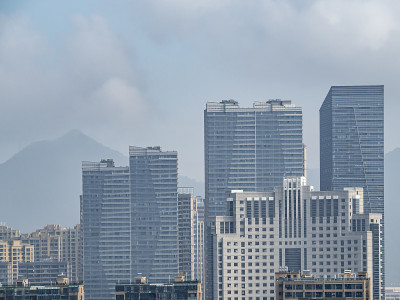 中国小城市的高层住宅建筑