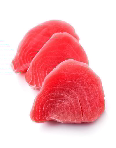 金枪鱼牛排。